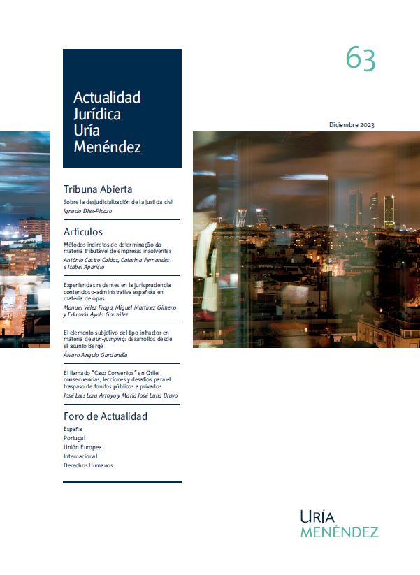 Actualidad Jurídica Uría Menéndez Edition 63